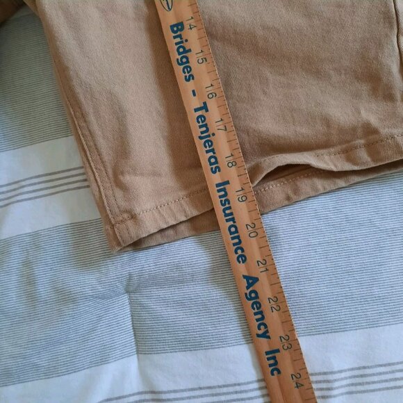 ZLZ Mens Khaki Denim Shorts Size 40 - Picture 4 of 9